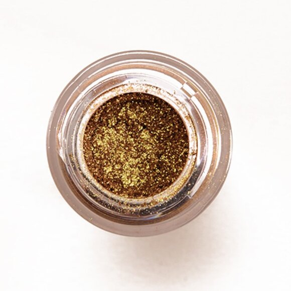 Last one! MAC OLD GOLD eye shadow NEW Pigment shimmer rare - Picture 3 of 4